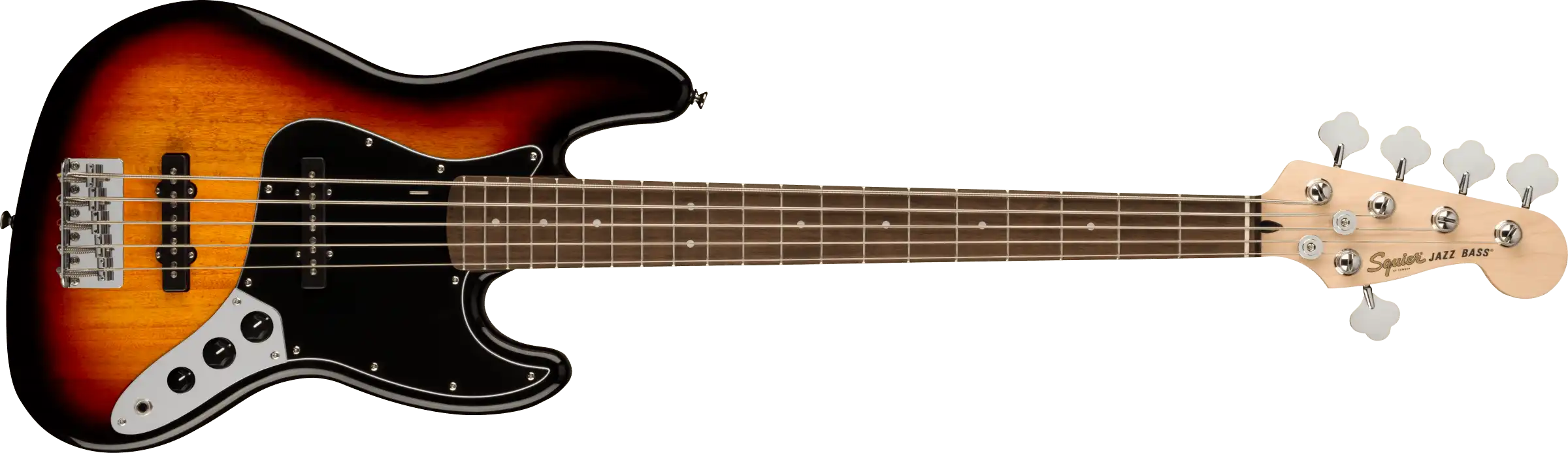 Squier Affinity Series™ Jazz Bass® V, Laurel Fingerboard, 3-Color Sunburst
